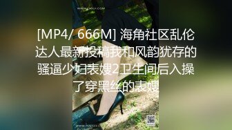 [MP4/ 666M] 海角社区乱伦达人最新投稿我和风韵犹存的骚逼少妇表嫂2卫生间后入操了穿黑丝的表嫂