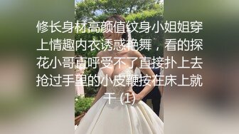 修长身材高颜值纹身小姐姐穿上情趣内衣诱惑艳舞，看的探花小哥直呼受不了直接扑上去抢过手里的小皮鞭按在床上就干 (1)