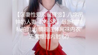 【淫妻性爱顶级骚货】八字吊钟奶人妻『Mr.SR』最新啪啪私拍流出 情趣连体网袜内衣 无套爆插内射 (2)