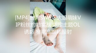 [MP4]台灣SWAG 大眼萌妹VIP粉丝约啪实战 指定主题OL诱惑 窄裙高跟鞋颜射