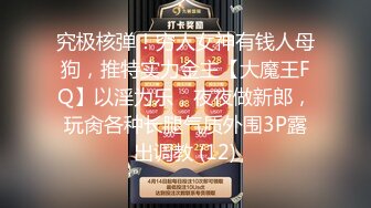 究极核弹！穷人女神有钱人母狗，推特实力金主【大魔王FQ】以淫为乐，夜夜做新郎，玩肏各种长腿气质外围3P露出调教 (12)