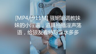 [MP4/ 911M] 骚姐姐调教妹妹的小淫逼，道具抽插淫声荡语，给狼友看特写淫水多多